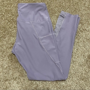 Layer 8‎ Purple Mesh Pocket Leggings Size Small